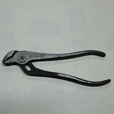 Alicates de encendido vintage Williams USA PL-1519 4-1/2" 4 posiciones (almacenamiento F) Foto 1 de 4