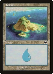 Basic Island Playset of 4 - MTG - Onslaught - 337 - Picture 1 of 2