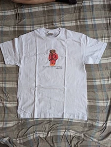 Bravest Studios Shirt Jeen-Yuhs Chi Bear White Yeezy YE NEW Large - Picture 1 of 11