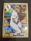 2022  Topps Chrome Tim Anderson 35Th Anniversary  Refractor #87Bc-14 White Sox