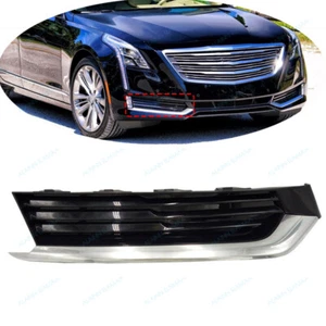 Front Bumper Fog Driving Light Cover Grille l Fit For Cadillac CT6 2016-2018,RH - Picture 1 of 4