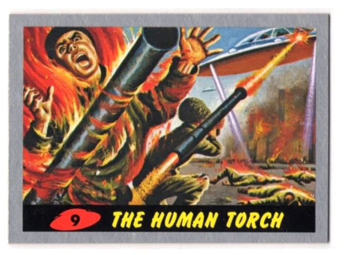 2012 TOPPS MARS ATTACKS HERITAGE 50th Anniversary Silver Parallel Chase Card #9 - Image 1 of 1