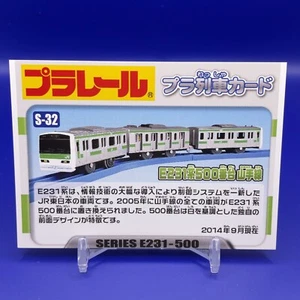 SERIES E231-500 Japan Electric train Retro Card Japanese Rare F/S - Picture 1 of 5
