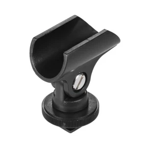 19-21MM Flexible Mic Clamp Clip On Microphone Holder Mount Hot Shoe Adapter K4U0 - Picture 1 of 7