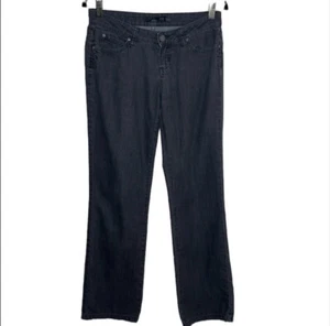 Prana Jada Dark Grey Boot Cut Organic Cotton Jeans Sz 2 /26 - Picture 1 of 7