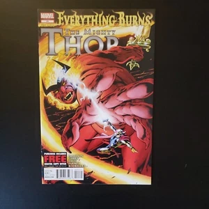 The Mighty Thor #21 Everything Burns - Near Mint (NM 9.2+) 2012 - Picture 1 of 12