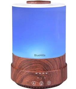 BlueHills 2500 ML XL Essential Oil Diffuser Aroma Humidifier with Timer for - Picture 1 of 8