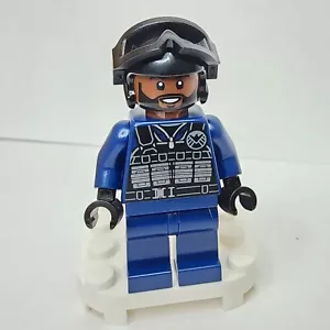 LEGO Minifigure SHIELD Agent Marvel Super Heroes Avengers Tower sh918 NEW - Picture 1 of 2