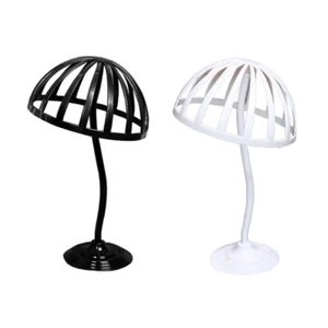 Freestanding Wigs Hat Cap Storage Display Holder Rack Dryer Stand Organizer - Picture 1 of 10