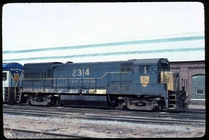 Original Rail Slide - D&H Delaware & Hudson 2314 Oneonta 3-1983 - Picture 1 of 1