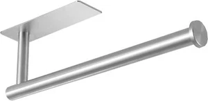 Cabinet Paper Towel Holder for Kitchen, Adhesive Paper Towel Roll Rack - Picture 1 of 7