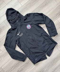 Orlando FC Nike Shield MLS Soccer Full Zip Jacket Team Black Rare Mens Medium - Picture 1 of 5