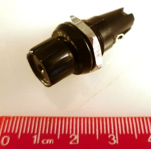 RS 412 021 Panel Mount Fuse Holder 20x5mm 6A 250V OM0929O - Picture 1 of 4