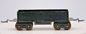 Vintage Original Marx O Gauge Train Unmarked Gondola 1:48 Scale Post War Black - Picture 1 of 5