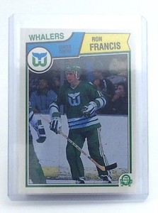 1983-1984 Ron Francis #138 Hartford Whalers OPC O-Pee-Chee Hockey Card H687