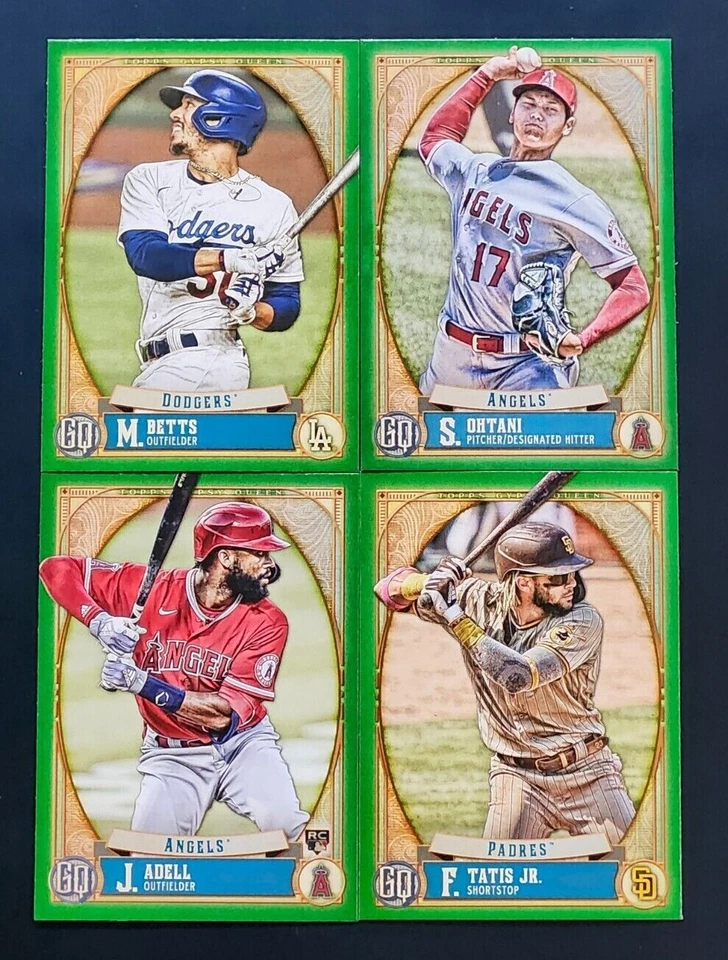 2021 Topps Gypsy Queen GREEN Parallels with Rookies You Pick the Card - Image 1 of 1