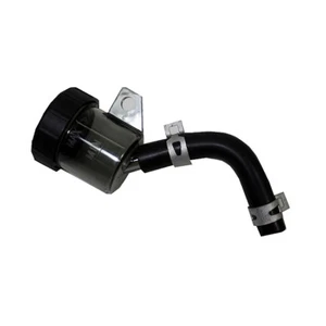 Tanque de embrague de freno depósito de aceite líquido cilindro maestro negro universal para motocicleta - Imagen 1 de 6