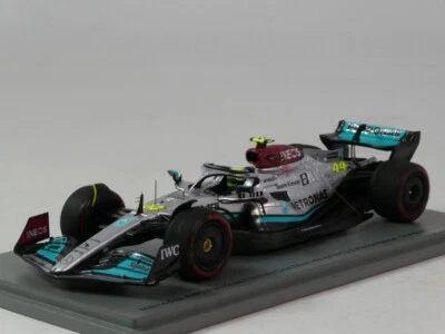 Spark Mercedes AMG F1 W13 #44 Lewis Hamilton 2nd brazilian GP 2022 1/43 S8556 - Immagine 1 di 3