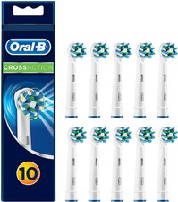Oral-B CrossAction 10 Testine di Ricambio per Spazzolino Elettrico