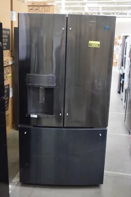 Refrigerador GE Profile PFE28KBLTS 36" negro de acero inoxidable con puerta francesa NUEVO EN CAJA #138895 Foto 1 de 4