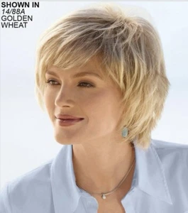 Paula Young Ryan ? WhisperLite COOLCAP Perücke 14/88A Golden Wheat Shadow Roots - Bild 1 von 8