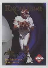1995 Collector's Edge Excalibur 22K Sword and Stone Gold Joe Montana #4.2 HOF