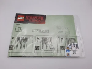 Lego Stranger Things 75810 - The Upside Down - **INSTRUCTIONS ONLY** Books 1 & 2 - Picture 1 of 2