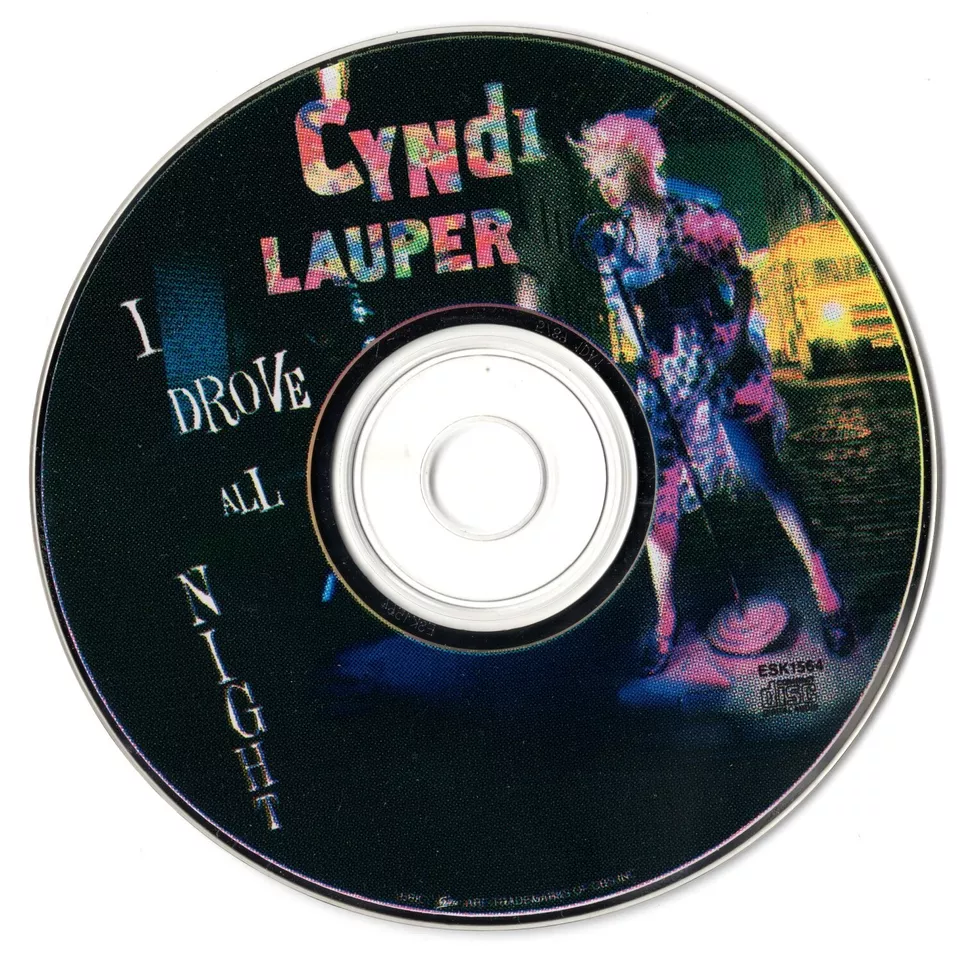 Cyndi Lauper 1-track Promo-CD I DROVE ALL NIGHT © 1989 USA picture disc NEU MINT - Bild 1 von 1