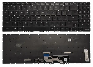 US KEYBOARD MSI Titan GT77 12UHS 12UGS 12UH MS-17Q1 GT77HX RGB BACKLIT QWERTY - Picture 1 of 3
