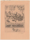JAN N. KOLAR: Exlibris für Josef Prochazka