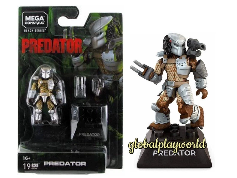 Mega Construx GNV41 Predator Collectible Building Toy Minifigures with Box - Image 1 of 2
