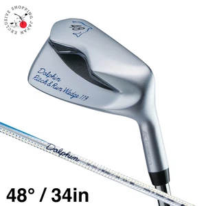 Kasco DOLPHIN Pitch & Run Wedge DPW-119 48° 34in DP-201 Original Graphite Shaft - Picture 1 of 14