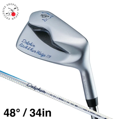Kasco DOLPHIN Pitch & Run Wedge DPW-119 48° 34in DP-201 Original Graphite Shaft - Image 1 of 4