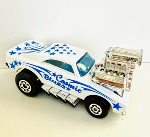 Matchbox 1972 No. 26 Cosmic Blues Superfast Dodge Charger Mopar Vintage Diecast - Picture 1 of 7