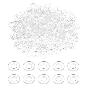 240Stk M3 PVC-Unterlegscheiben,3mm ID,6mm AD,0,3mm dick,transparent - Bild 1 von 7