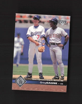 1997 Upper Deck #396 Greg Gagne Los Angeles Dodgers MM - Image 1 of 2