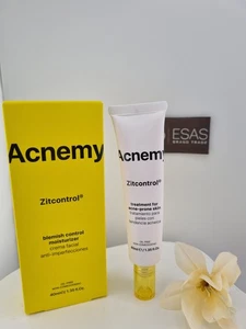 1 x Acnemy Zitcontrol Gesichtscreme gegen Akne u. Pickel 40 ml NEU u. OVP - Bild 1 von 3