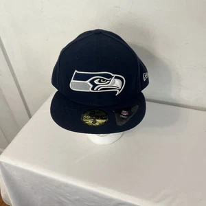 Seattle Seahawks NFL Football Cap Hat New Era 59fifty Adult Mens Size 7 5/8 - Picture 1 of 6