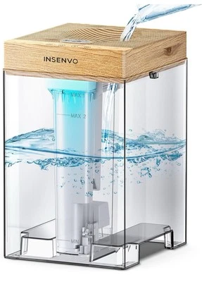 INSENVO Humidifier 7.5L for Bedroom Anti-leak Design&Top Fill Ultrasonic Cool Mist Air