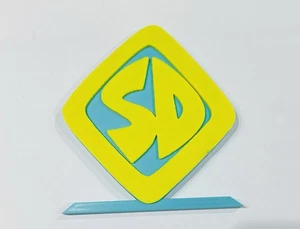 Decorative Scooby Doo SD Dog Tag table stand logo display pops - Foto 1 di 4