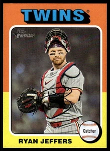 2024 Topps Heritage High Number Ryan Jeffers #635 Minnesota Twins - Foto 1 di 2