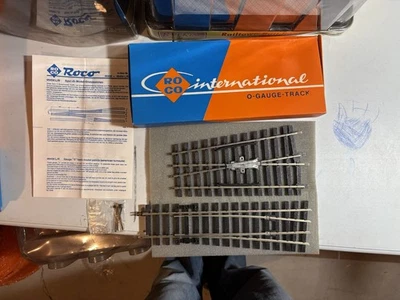 Roco O Gauge 52222 Left Turnout Switch Track - Image 1 of 3