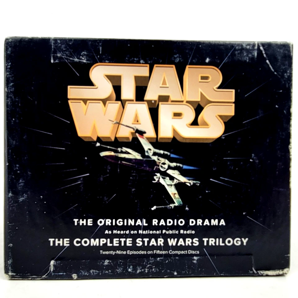 Star Wars Original Radio Drama Complete Trilogy 15 CD Box Set - Imagem 1 de 4