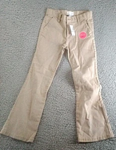 Children's Place Girls Stretch Fit Fabric Uniform Pants Size 6×/7 - Picture 1 of 3