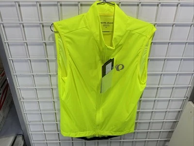 PEARL iZUMi Pro Barrier Vest - Men's Size medium screaming yellow $140 - Image 1 of 3