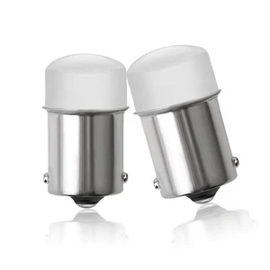 2stk BA15S 1156 LED 5W Auto Rücklicht Bremslicht Blinker Birne Weiß Licht - Picture 1 of 5