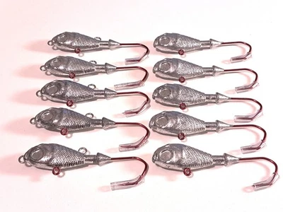 10 Stk. Ultra Minnow  Jig  40 Gramm VMC 5150 4/0 - Bild 1 von 2