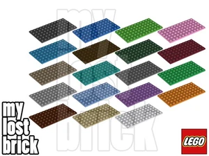LEGO - Part 3028 - Plate 6x12 + NEW + SELECT COLOUR / QUANTITY - Picture 1 of 20