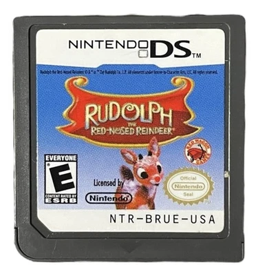 Rudolph the Red-Nosed Reindeer (Nintendo DS, 2010) Game Tested *Cartridge Only* - Image 1 of 2