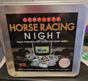 396. Complete Horse Racing Night - Mad Moose Vgc - Picture 1 of 1